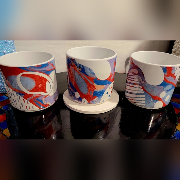 Stackable hand designed Mugs - Picture 3 of 3